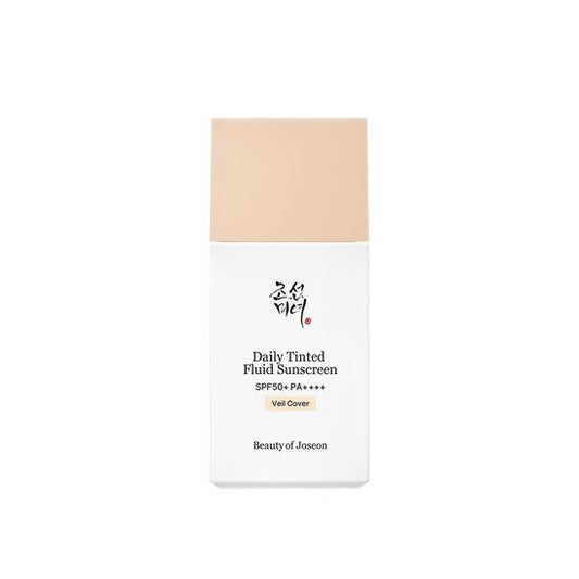 Daily Tinted Fluid Sunscreen [VEIL COVER] SPF50+ PA+++ 50ml, Beauty of Joseon Beauty of Joseon Sunscreen