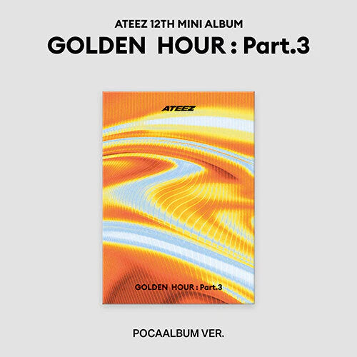 [Deals] ATEEZ - 12th Mini Album GOLDEN HOUR : Part.3 (POCAALBUM) (Random Ver.)