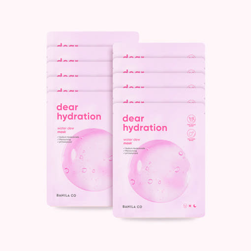 Dear Hydration Water Dew Mask 25g X 10ea, BANILA CO BANILA CO Treatment Mask