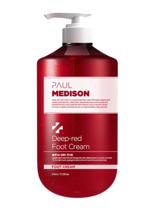 Deep-Red Keratin Care Foot Cream 510ml, PAUL MEDISON PAUL MEDISON Foot Cream