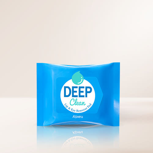 Deep Clean Lip & Eye Remover Pad 37g/20ea, A'pieu A'pieu Cleansing Tissue
