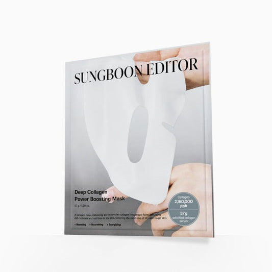 Deep Collagen Power Boosting Mask 37g X 4ea, SUNGBOON EDITOR SUNGBOON EDITOR Sheet Mask