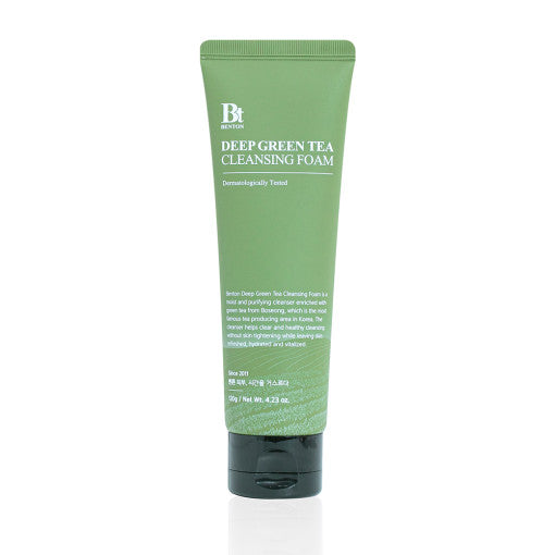 Deep Green Tea Cleansing Foam 120g, Benton Benton Cleansing Foam