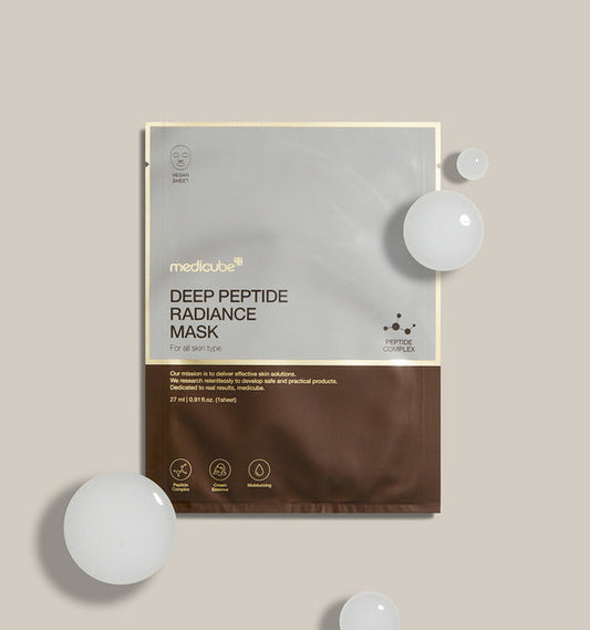 Deep Peptide Radiance Mask 27g X 5ea, medicube medicube Facial Mask