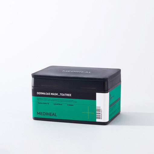 Derma 365 Teetree Mask (30 Masks), MEDIHEAL MEDIHEAL Sheet Mask