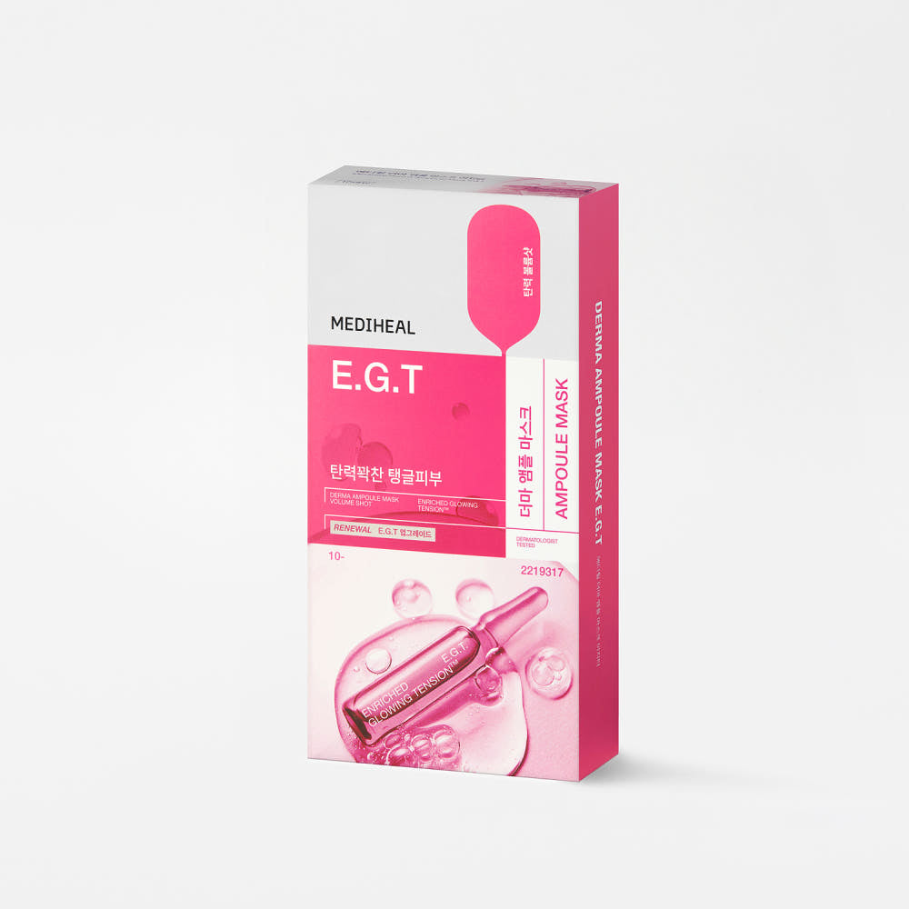 Derma Ampoule Mask E.G.T 26ml X 10ea, MEDIHEAL MEDIHEAL Sheet Mask