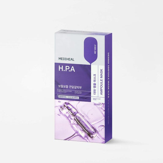 Derma Ampoule Mask H.P.A 26ml X 10ea, MEDIHEAL MEDIHEAL Sheet Mask