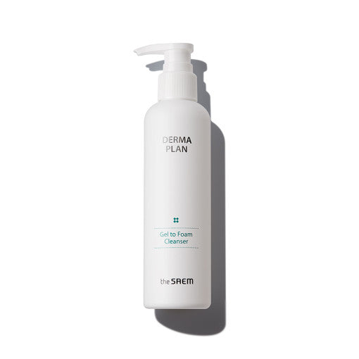 Derma Plan Gel To Foam Cleanser 180ml, The SAEM The SAEM Cleansing Foam
