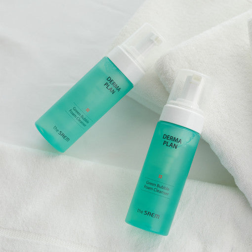 Derma Plan Green Bubble Foam Cleanser 150ml, The SAEM The SAEM Cleansing Foam