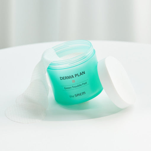 Derma Plan Green Trouble Pad 145ml(70ea), The SAEM The SAEM Toner Pad