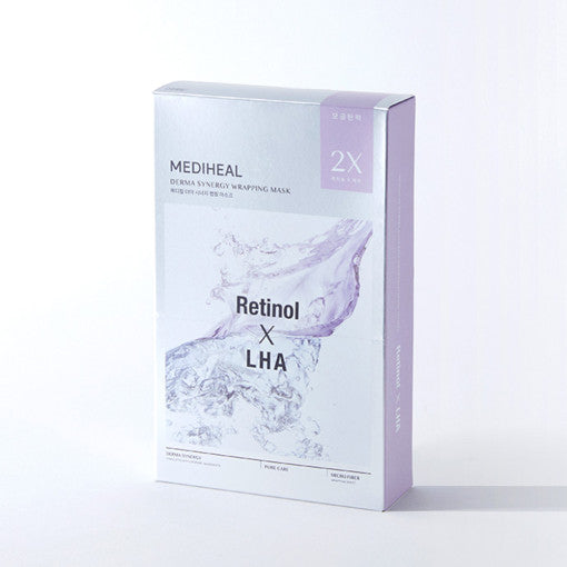 Derma Synergy Wrapping Mask Sheet 10P #Retinol X LHA, MEDIHEAL