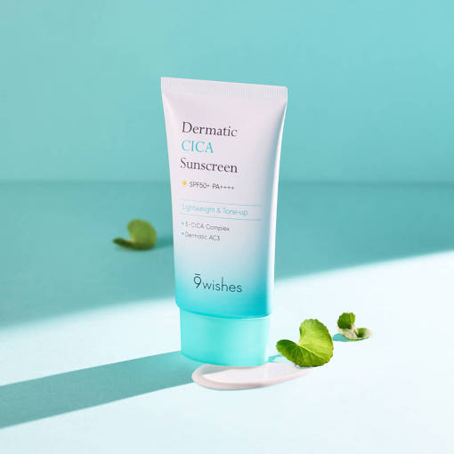 Dermatic Cica Sunscreen 50ml, 9wishes 9wishes Sunscreen