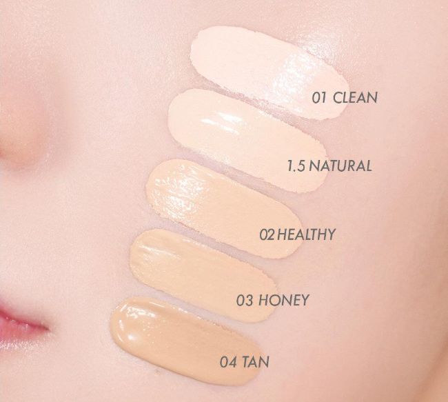 Dew Jelly Master Cushion SPF38 PA+++ 15g [Refill] (4 Colors), AMUSE AMUSE Cushion Foundation