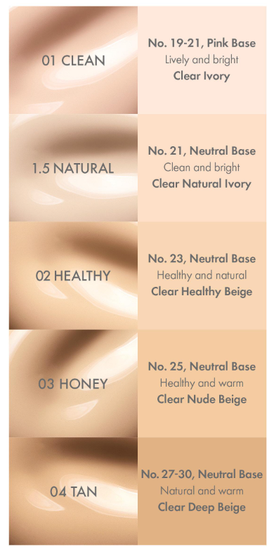Dew Jelly Master Cushion SPF38 PA+++ 15g [Refill] (4 Colors), AMUSE AMUSE Cushion Foundation