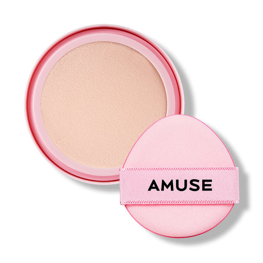 Dew Power Vegan Cushion SPF 50+ PA++++ 15g [Refill] (4 Colors), AMUSE AMUSE Cushion Foundation