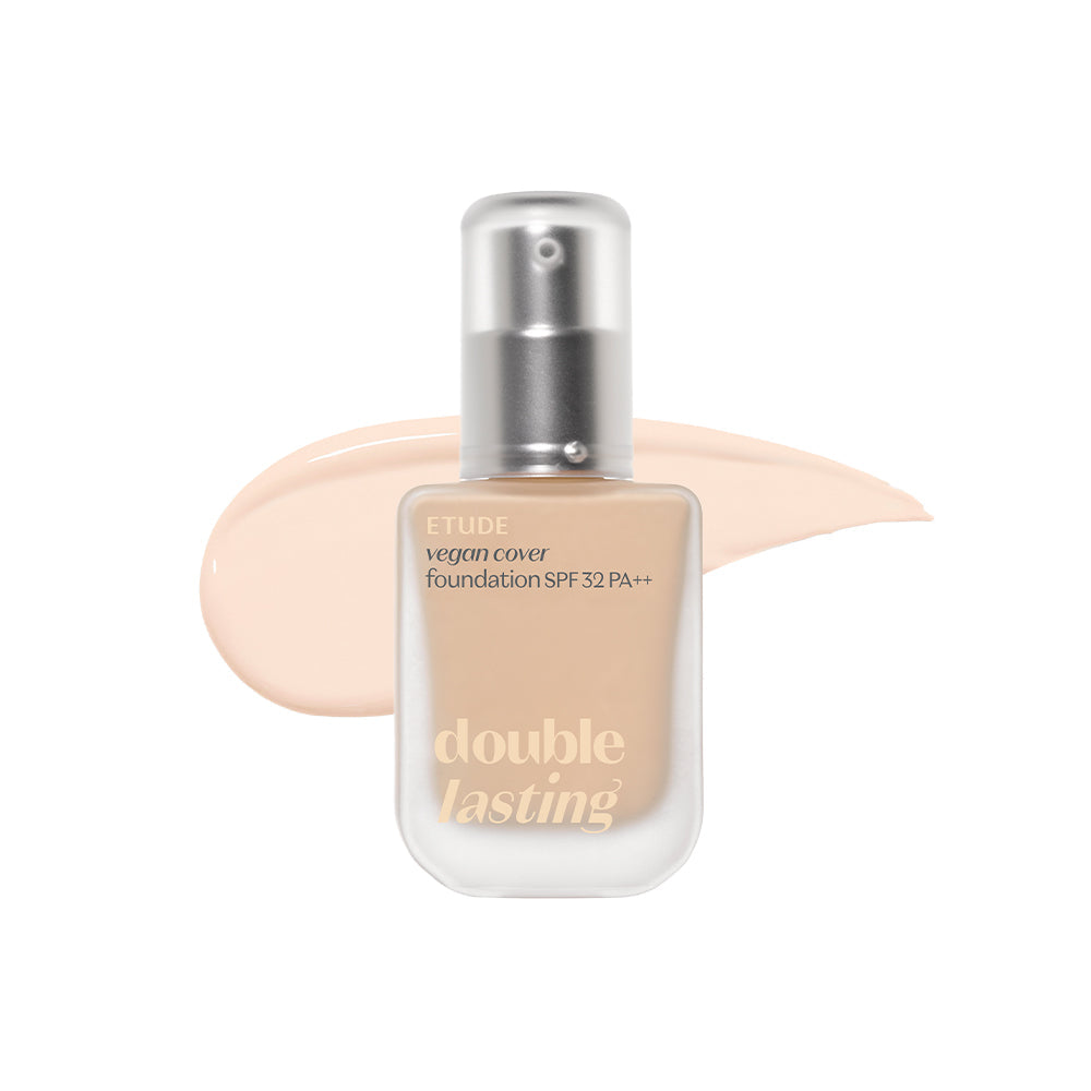 Double Lasting Vegan Cover Foundation SPF32/PA++ 30g, ETUDE ETUDE Foundation