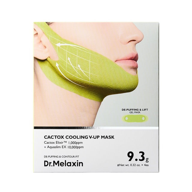 Dr.Melaxin Cactox Cooling V-UP Mask 9.3g x 4ea Dr.Melaxin Treatment masks