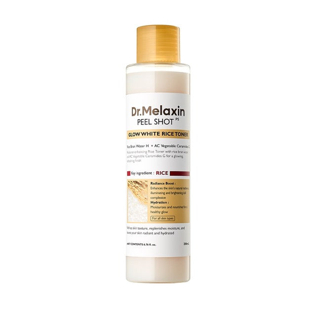 Dr.Melaxin Peel Shot Glow Rice Toner 200ml Dr.Melaxin Brightening Toner