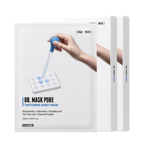Dr. Mask Pore Tightening Sheet Mask 25ml X 10ea, ROVECTIN ROVECTIN Sheet Mask