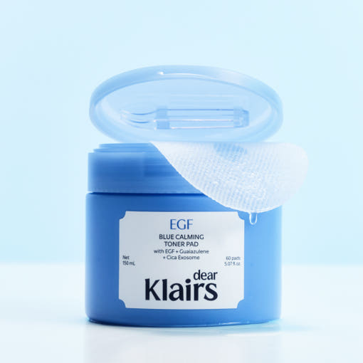EGF Blue Calming Toner Pad 150ml/60ea, KLAIRS