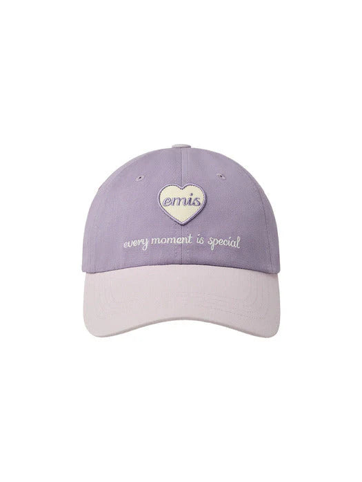 EMIS HEART WAPPEN TONE ON TONE BALL CAP-1