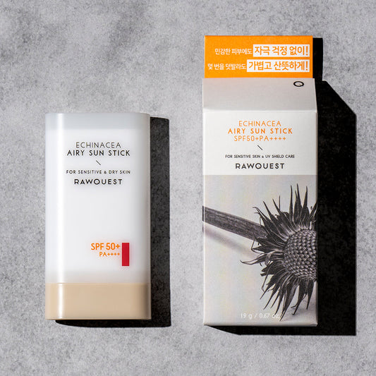 Echinacea Airy Sun Stick SPF50+ PA++++ 19g, RAWQUEST RAWQUEST Sun Stick