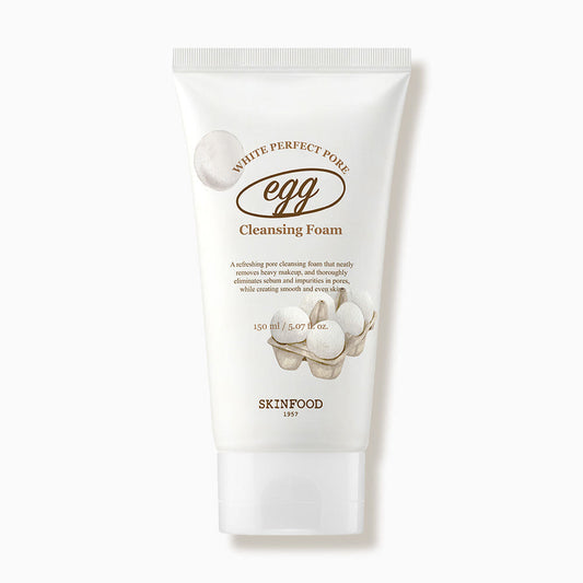 Egg White Perfect Pore Cleansing Foam 150ml, SKINFOOD SKINFOOD Cleansing Foam