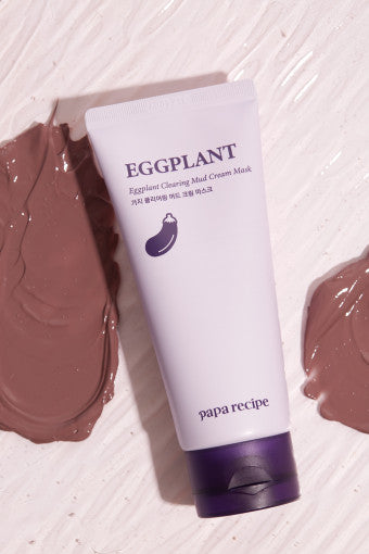 Eggplant Clearing Mud Cream Mask 100ml, papa recipe papa recipe Mud Mask