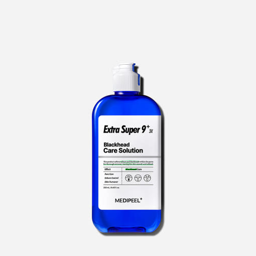 Extra Super 9 Plus 3X Blackhead Care Solution 250ml, MEDIPEEL MEDIPEEL Cleansing Milk & Gel