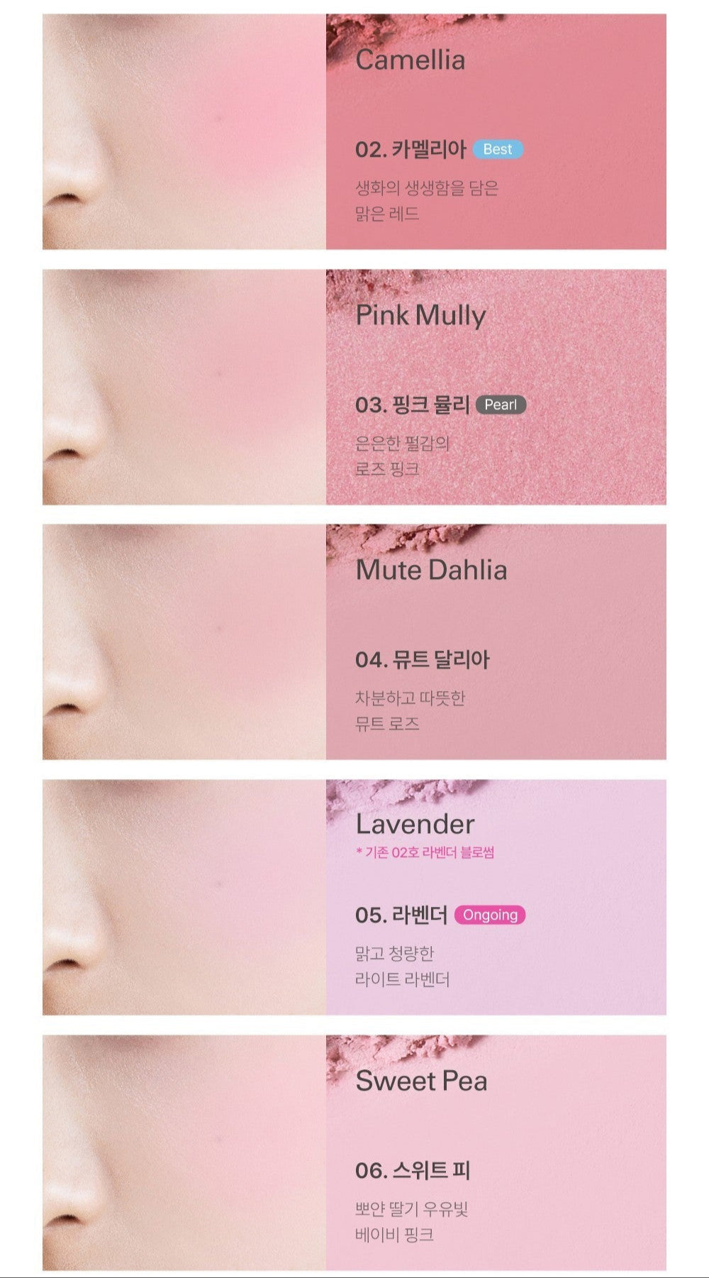 Face Last Blush 4g, BBIA BBIA Face Blush