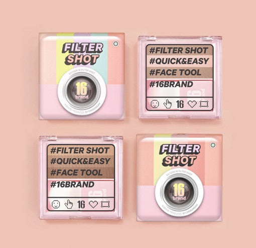 Filter Shot Shading Highlighter (2colors), 16BRAND 16BRAND Face Highlighter