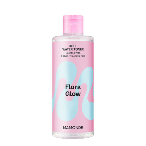 Flora Glow Rose Water Toner 300ml, Mamonde Mamonde Hydrating Toner