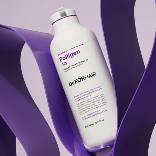 Folligen Silk Shampoo 500ml, Dr.FORHAIR Dr.FORHAIR Shampoo