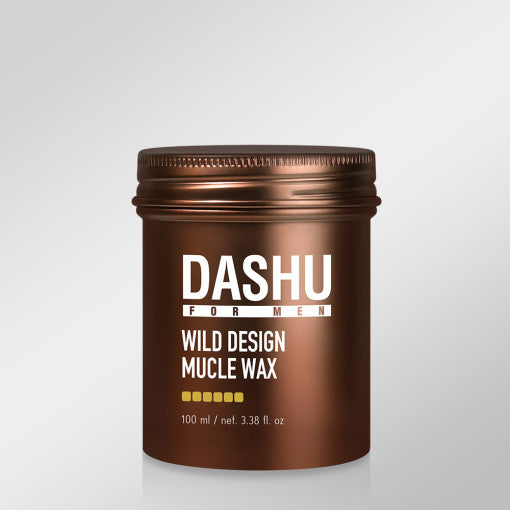 For Men Premium Wild Design Mucle Wax 100g, DASHU DASHU Hair Styling Wax for Men