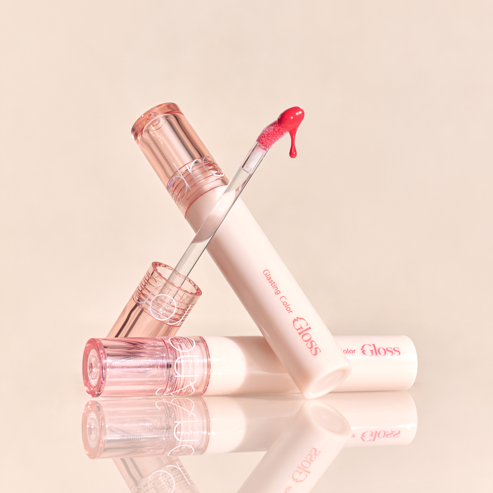 GLASTING COLOR GLOSS SPRING FEVER 4g, rom&nd rom&nd LIP TINT