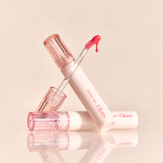 GLASTING COLOR GLOSS SPRING FEVER 4g, rom&nd rom&nd LIP TINT