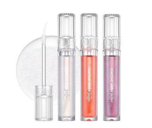 GLASTING WATER GLOSS 4.5g (3 Colors), rom&nd rom&nd Lip Glosses