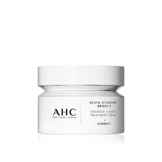 GLUTA-CTIVATION BRIGHT 3 OVERDAY+NIGHT TREATMENT CREAM 50ml, AHC AHC Face Cream