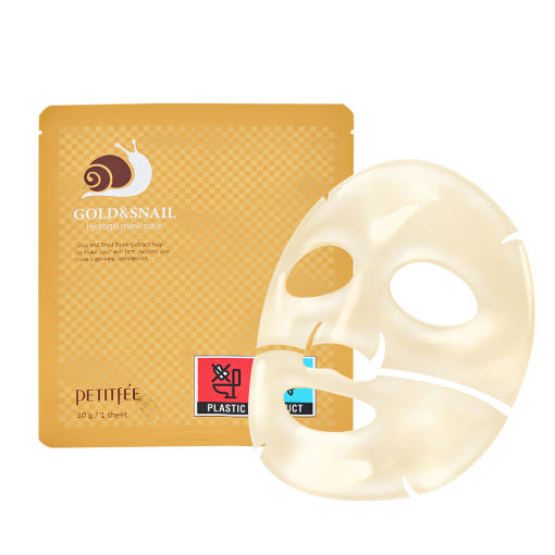 GOLD & SNAIL Hydrogel Mask Pack 30g X 5ea, PETITFEE PETITFEE Jelly Sheet Mask