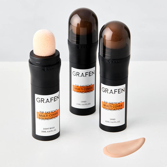 GRAFEN Tip Sketch Multi Cover Foundation SPF+ PA+++ 20ml (2colors) GRAFEN Foundation for Men