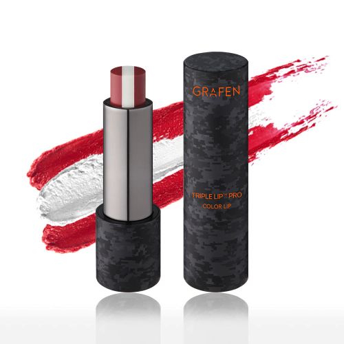 GRAFEN Triple Lip Pro 4.3g [Color Lip] GRAFEN LIP BALM for Men