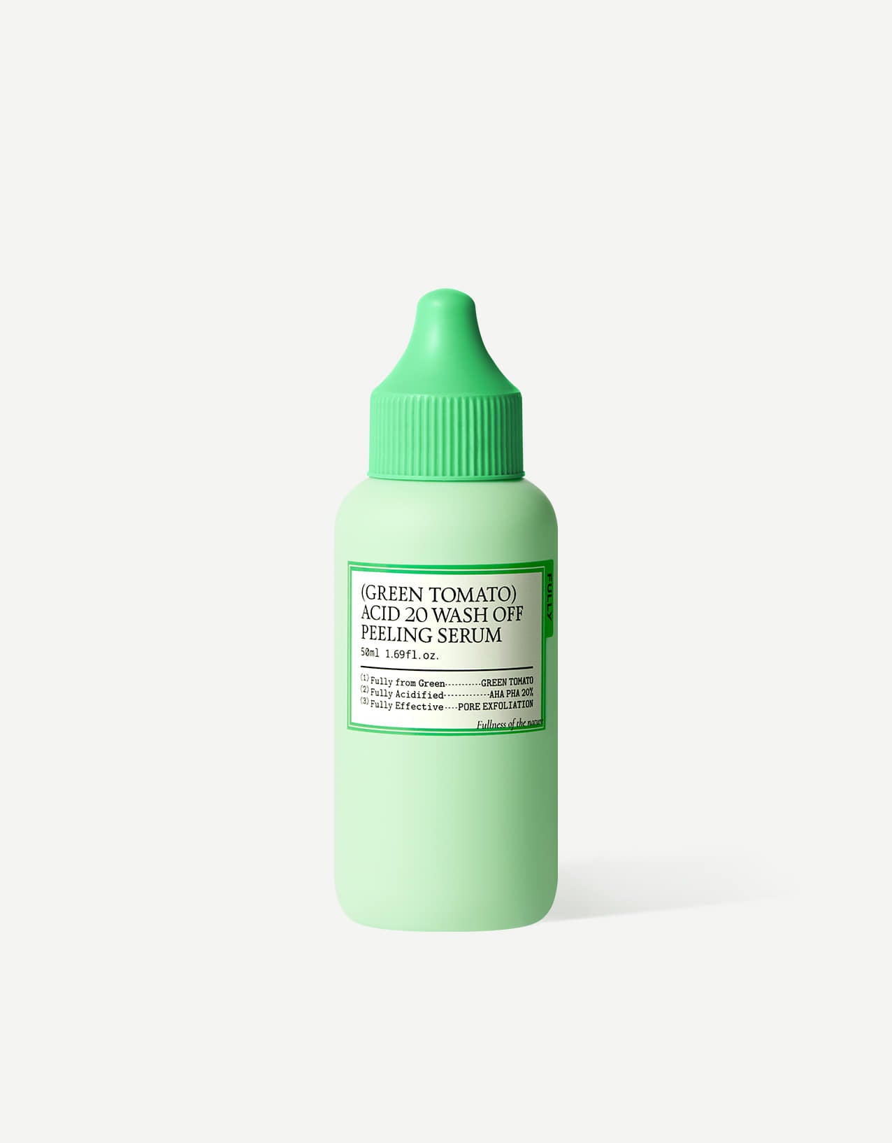 GREEN TOMATO ACID 20 WASH OFF PEELING SERUM 50ml, FULLY FULLY Wash Off Peeling