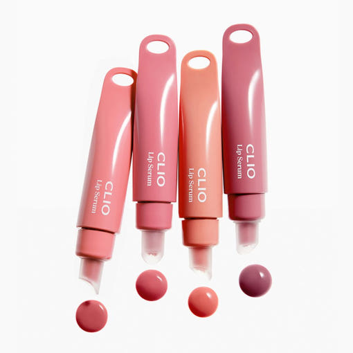 Glaze Lip Serum Keyring Set 8g (4colors), CLIO CLIO Lip Serum