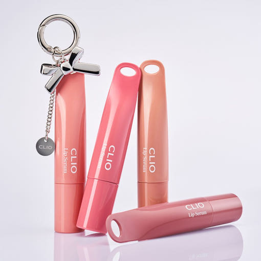 Glaze Lip Serum Keyring Set 8g (4colors), CLIO CLIO Lip Serum