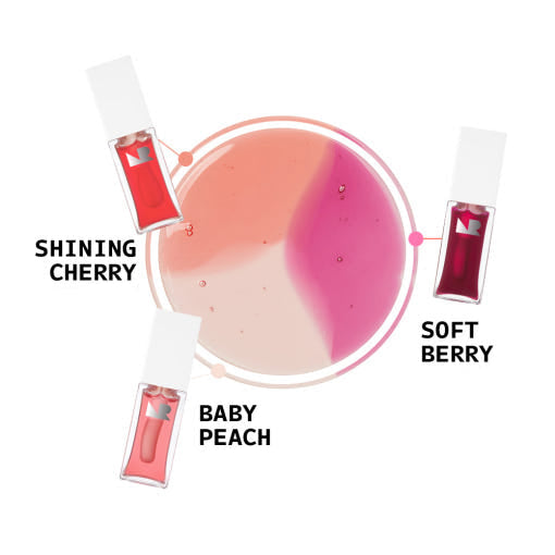 Glaze Shine Lip Oil 7g (3colors), NATURE REPUBLIC NATURE REPUBLIC Lip Oil