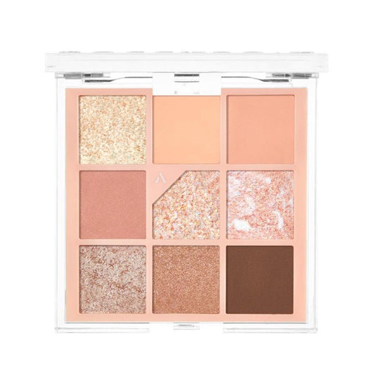 Glitterpedia Eye Palette 6.6g #N°3 All Of Coral Pink, UNLEASHIA