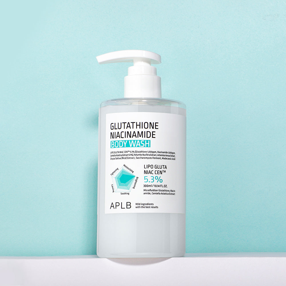 Glutathione Niacinamide Body Wash 300ml, APLB APLB Body Wash