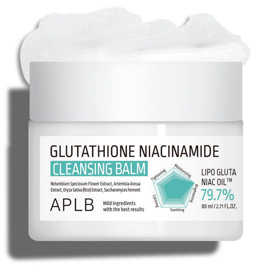 Glutathione Niacinamide Cleansing Balm 80ml, APLB APLB Cleansing Balm