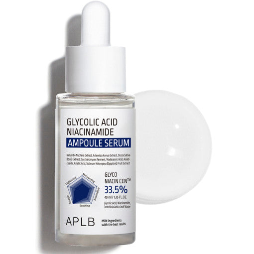 Glycolic Acid Niacinamide Ampoule Serum 40ml, APLB APLB Brightening Serum