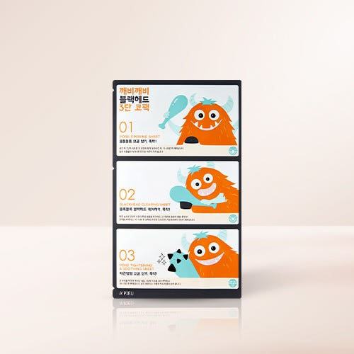Goblin Blackhead 3-Step Nose Pack 3 SET(9pcs), A'pieu A'pieu Nose Pack